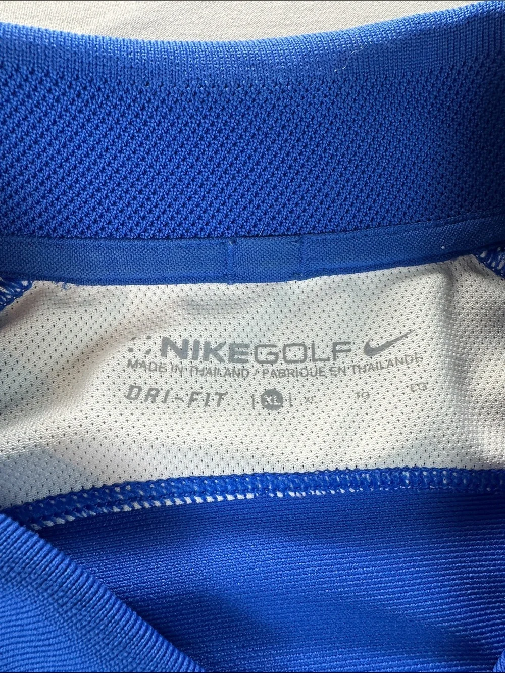 Nike Golf Men’s Royal Blue Polo Shirt Short Sleeve